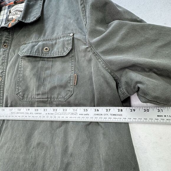 Legendary Whitetails Journeyman Flannel Lined Men's 4XT Canvas Jacket Chore Coat - Picture 9 of 14